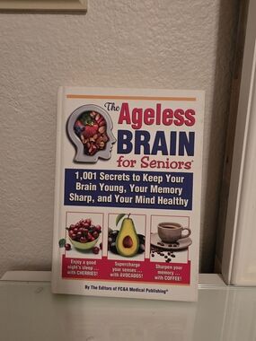 The Ageless Brain for Seniors – White Cover